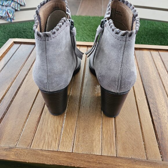 Sofft, Wilton Suede Mid Boots - Grey - Picture 2 of 6